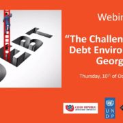 Webinar on Challenges of Indebtedness in Georgia