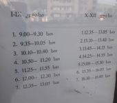 Two Shift School System