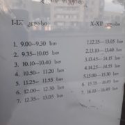 Two Shift School System